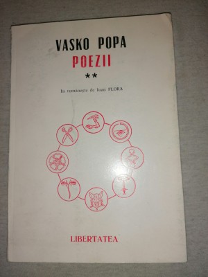 Vasko Popa - Poezii vol 2 foto