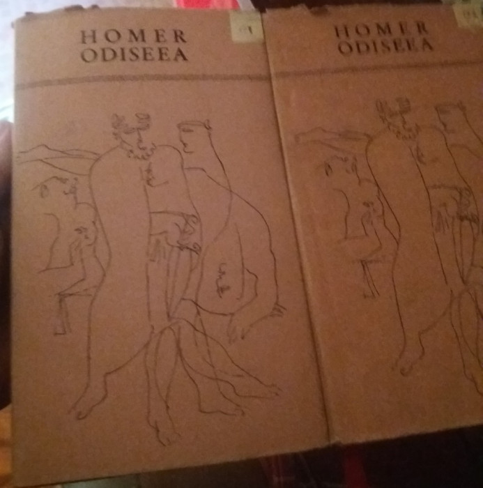 HOMER - ODISEEA 2 volume TRADUCERE GEORGE COSBUC