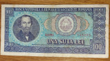 Romania - bancnota de colectie istorica - 100 lei 1966 -N Balcescu- stare buna