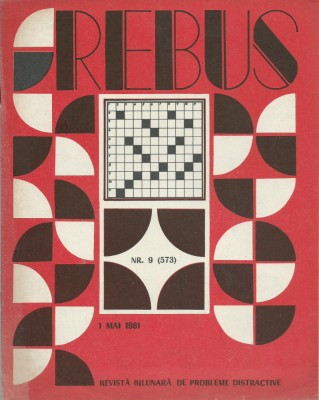 Revista Rebus nr. 9 / 1 mai 1981 foto