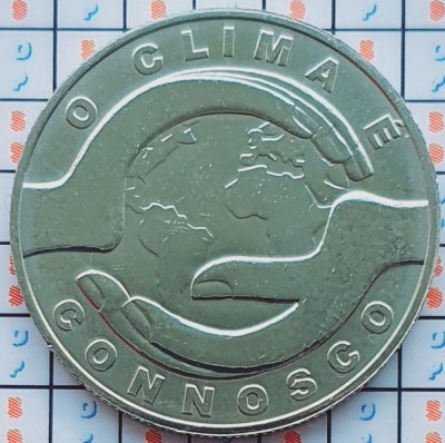 Portugalia 2&amp;frac12; Euro 2015 UNC - Climate change - km 864 - A030 foto