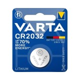 Baterie Varta CR2032 3V 220mAh cu litium 6032112401 1buc blister