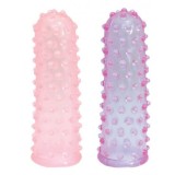 Cumpara ieftin Set 2 Degetare Texturate Knockout, Mov/Roz, 8 cm
