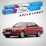 Cumpara ieftin Ștergătoare BMW M5 Sedan (E34) 1988-1995 | Set Față Flat Premium &ndash; TeamCar&reg;