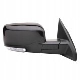 Oglinda exterioara Dodge Ram (Ds/Dj), 09.2008-, partea Dreapta, culoare sticla crom, carcasa neagra, ajustare electrica,