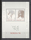 Danemarca.1992 Expozitia filatelica NORDIA-Bl. KD.36, Nestampilat