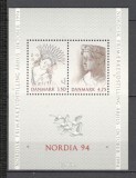 Danemarca.1992 Expozitia filatelica NORDIA:Fresca-Bl. DD.26
