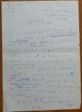 Manuscris olograf Geo Bogza, Printul, 6 foi, 10 pagini, 1980