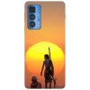 Husa compatibila cu Motorola Edge 20 Lite model The Force Awakens, Silicon, TPU, Viceversa, Transparent, Carcasa