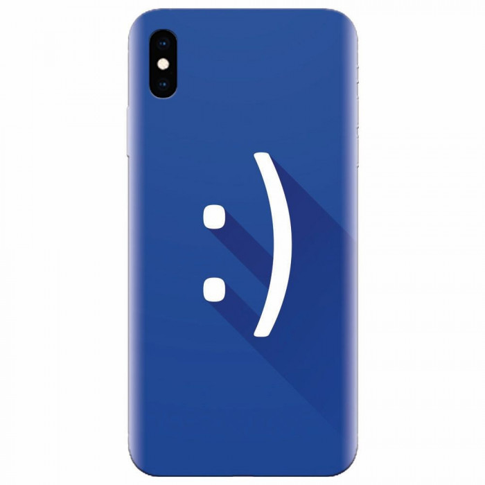 Husa silicon pentru Apple Iphone XS, Smile