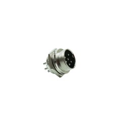 Aproape nou: Mufa Albrecht NC 519 cu 6 pini, pentru microfon foto