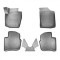 Set covorase auto din cauciuc tip tavita SKODA Rapid 3d (2013-2020)