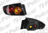 Stop spate lampa Mazda 3 (BK) Sedan 10.2003-03.2006 BestAutoVest partea Dreapta exterior, cu suport becuri, semnalizare portocalie, rama neagra, part, AutoLux