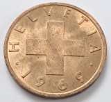 Elvetia, 2 Rappen 1969