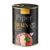 Conservă Piper Adult cu inimi de pui și spanac 400 g