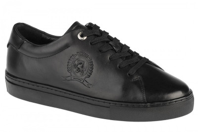 Pantofi pentru adidași Tommy Hilfiger Crest Sneaker FW0FW05922-BDS negru foto