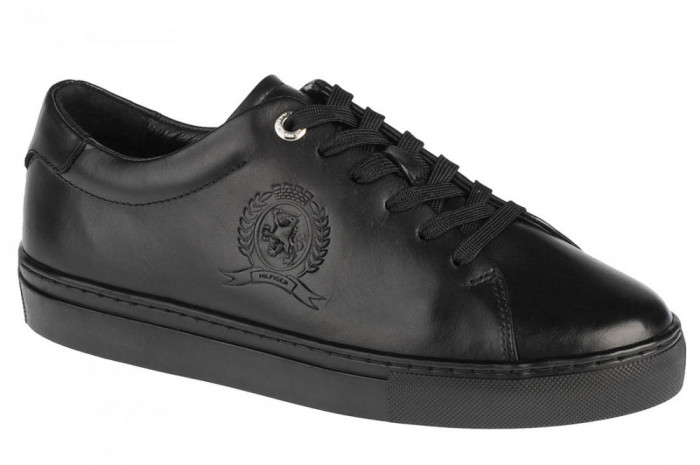 Pantofi pentru adidași Tommy Hilfiger Crest Sneaker FW0FW05922-BDS negru