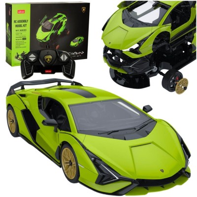 MASINUTA CONSTRUIBILA CU TELECOMANDA LAMBORGHINI SIAN FKP 37 SCARA 1 LA 18 foto