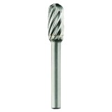 Tivoly 1036681 - Freza cu carburi metalice 16x25x70 mm tija 6 mm forma C (cilindrica cu cap sferic) tais simplu