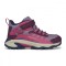 Ghete Merrell Moab Speed Mid 2 A/C Waterproof Kids Roz - Berry