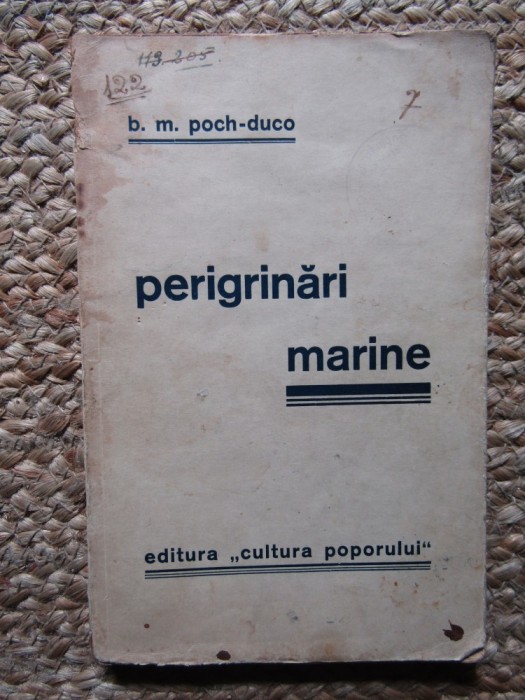 B. M. Poch Duco - Peregrinari marine