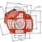Demaror drujba Husqvarna 445, 450