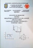 SELECTIE DE PROBLEME PENTRU PREGATIREA EXAMENULUI DE LICENTA, SPECIALIZAREA INSTALATII PENTRU CONSTRUCTII --277447