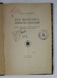 DIN REGISTRUL IDEILOR GINGASE de PAUL ZARIFOPOL , 1926