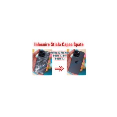 Inlocuire Capac Spart iPhone 13 13Pro 13 Pro Max Spart 13mini Sticla Spate