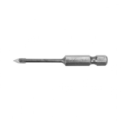 Burghiu pentru sticla si ceramica cu prindere hexagonala, 3mm Sthor 21700 foto