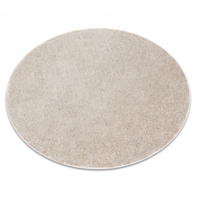 Covor rotund SANTA FE bej 33 simplu, culoare, solidă, cerc 100 cm foto