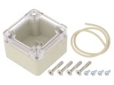 Carcasă universală ABS bej IP65 Ritec 50x52x35mm