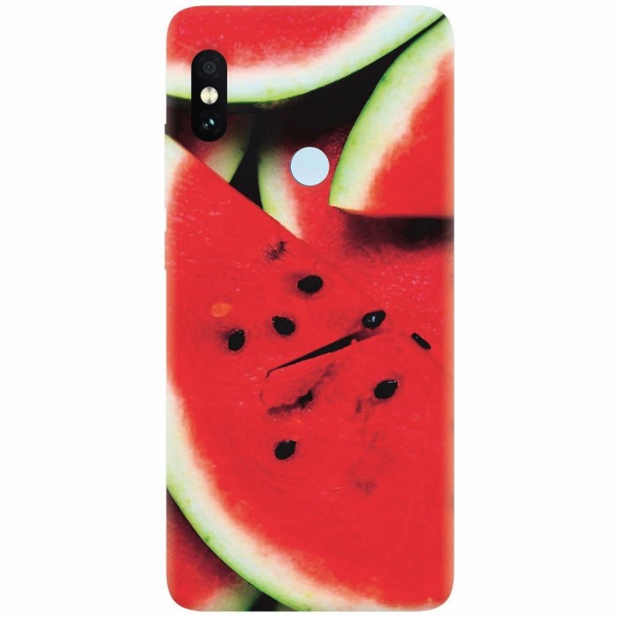 Husa silicon pentru Xiaomi Remdi Note 5 Pro, S Of Watermelon Slice