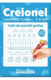 Creionel 5-6 ani. Caiet de exercitii grafice