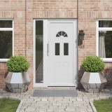 Cumpara ieftin Jardiniera 2 pcs Argintiu 75 x 75 x 60 cm Otel inoxidabil