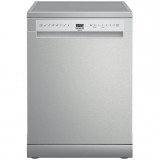 Masina de spalat vase Hotpoint H7FHS41X, 15 seturi, 8 programe, 3D zone wash, Pornire cu intarziere, ActiveDry, Clasa C, 60 cm, Inox