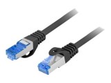 Cumpara ieftin Lanberg Patchcord Cat.6A S FTP LSZH CCA 1.5m , Cablu Retea RJ45, Negru