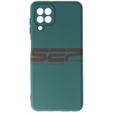 Husa Silicon Midnight Green pentru Samsung Galaxy A22 4G - Protectie Premium