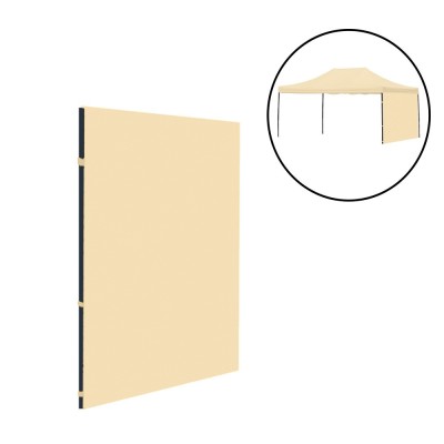 Kerti pavilon oldalfal ponyva 3x4,5 m beige foto
