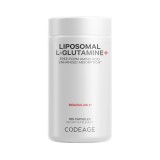 Codeage Liposomal L-glutamine+, Glutamina Liposomala, 180 Cps