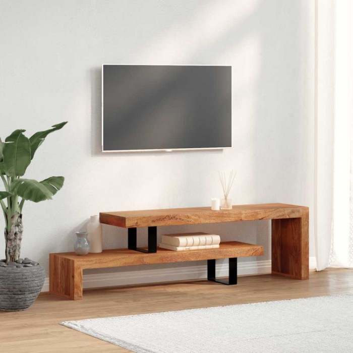 vidaXL Comoda TV, lemn masiv de acacia 244583