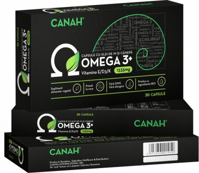 OMEGA 3+ 30cps CANAH INTERNATIONAL foto