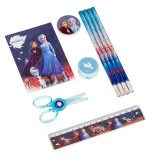 Set 9 piese pentru scoala, Frozen II, Mov