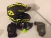 Casca Moto Enduro ATV + Ochelari + Manusi + Cagula, Marimi S-XL, ABS, ECE