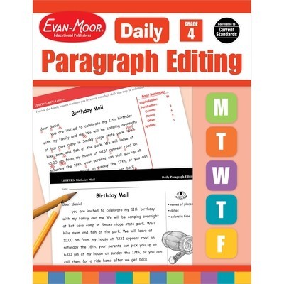 Daily Paragraph Editing, Grade 4 foto