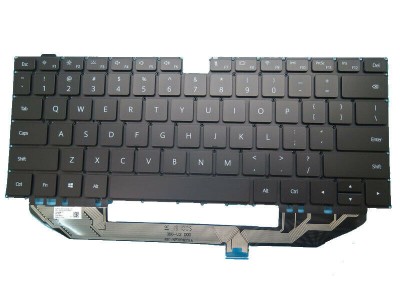 Tastatura laptop, Huawei, MateBook X Pro MACH-W19, MACH-W19B, MACHR-W19L, MACH-W29, cu iluminare, layout US foto