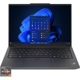 Laptop Lenovo ThinkPad E14 Gen 6 cu procesor AMD Ryzen&trade; 7 7735HS pana la 4.75GHz, 14 WUXGA, IPS, 16GB DDR5 RAM, 512GB SSD, AMD Radeon&trade; 680M Graphics,, AMD Ryzen 7