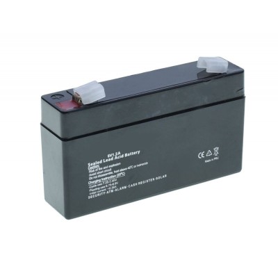 Acumulator Plumb-Acid 6V, 1.2 A elSales ELS-AC612, negru foto