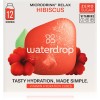 Waterdrop Microdrink băutură cu vitamine aroma Relax –⁠⁠⁠⁠⁠⁠ Hibiscus 12 buc