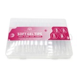 Tipsuri din gel, 02 set 4in1 Global Fashion, 12 dimensiuni, 192 bucăți